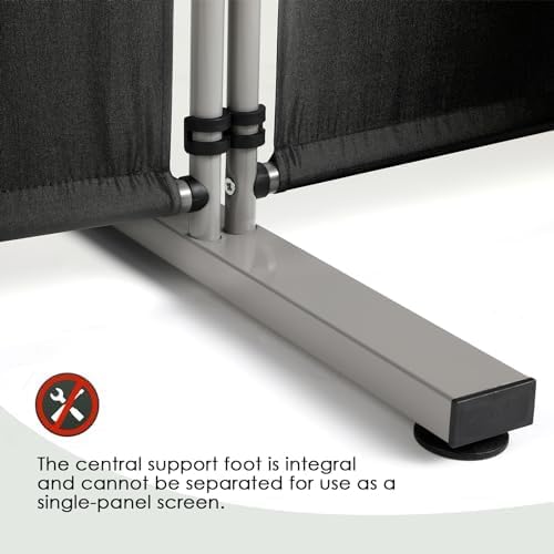 2-Panel Movable Folding Divider