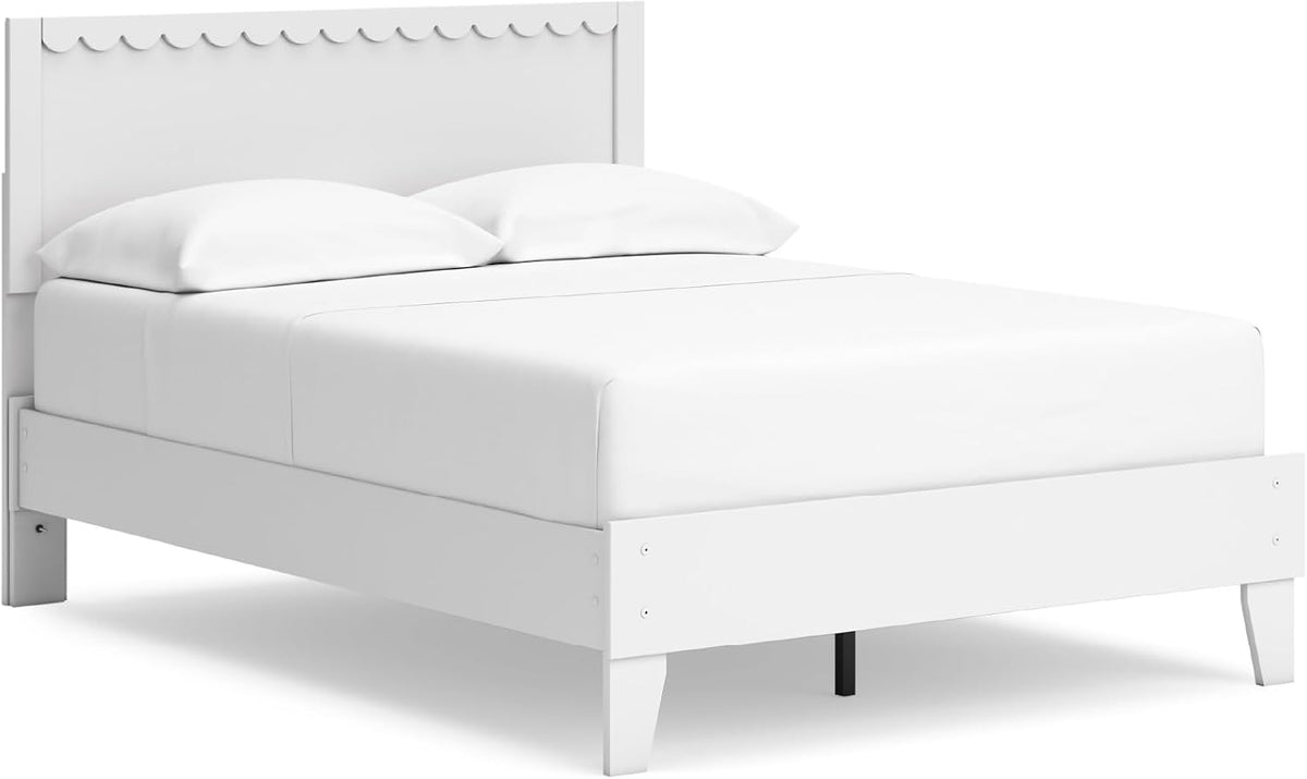 Farmhouse Full Wood Platform Bed