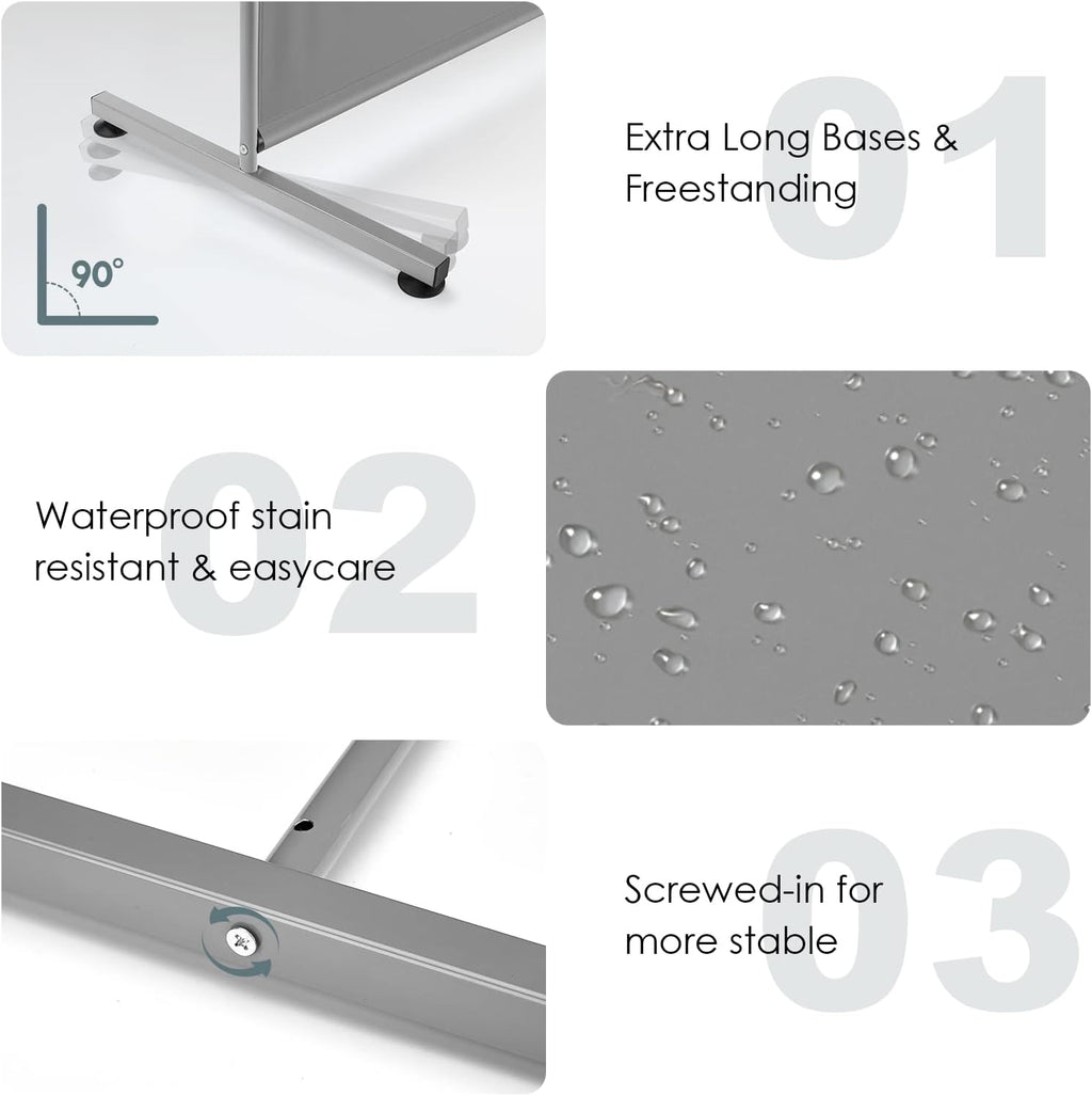 Freestanding Single Panel Divider