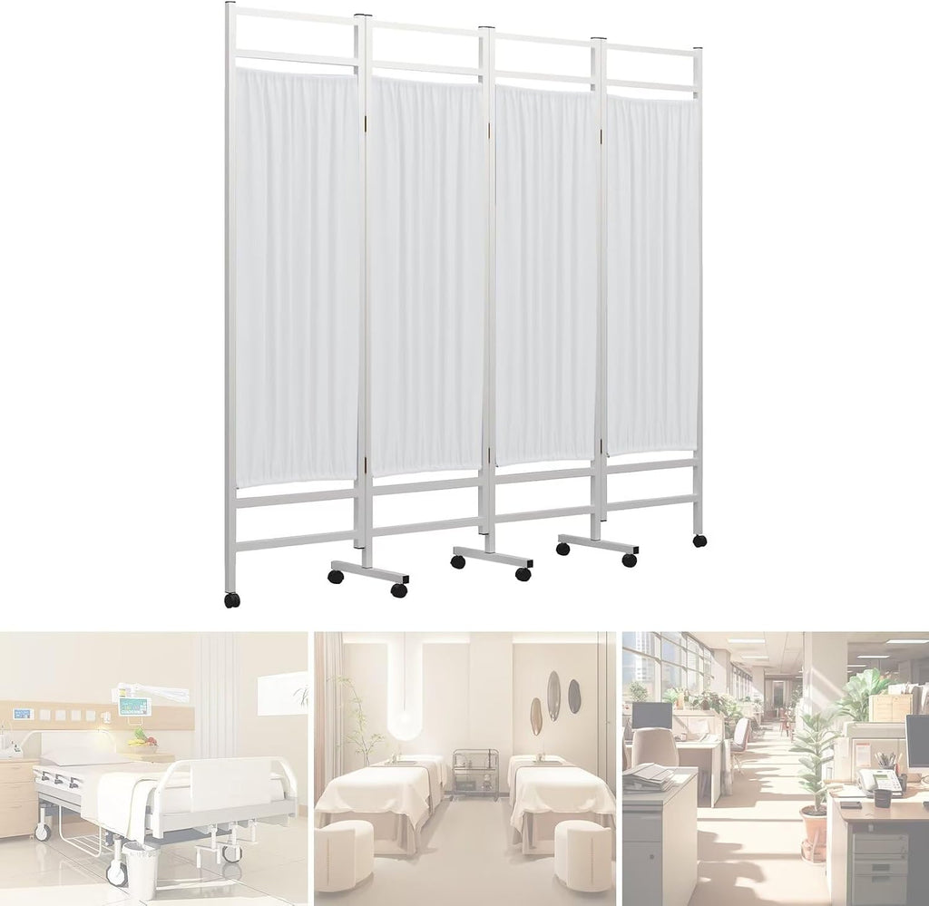 Mobile Foldable Medical Privacy Screen
