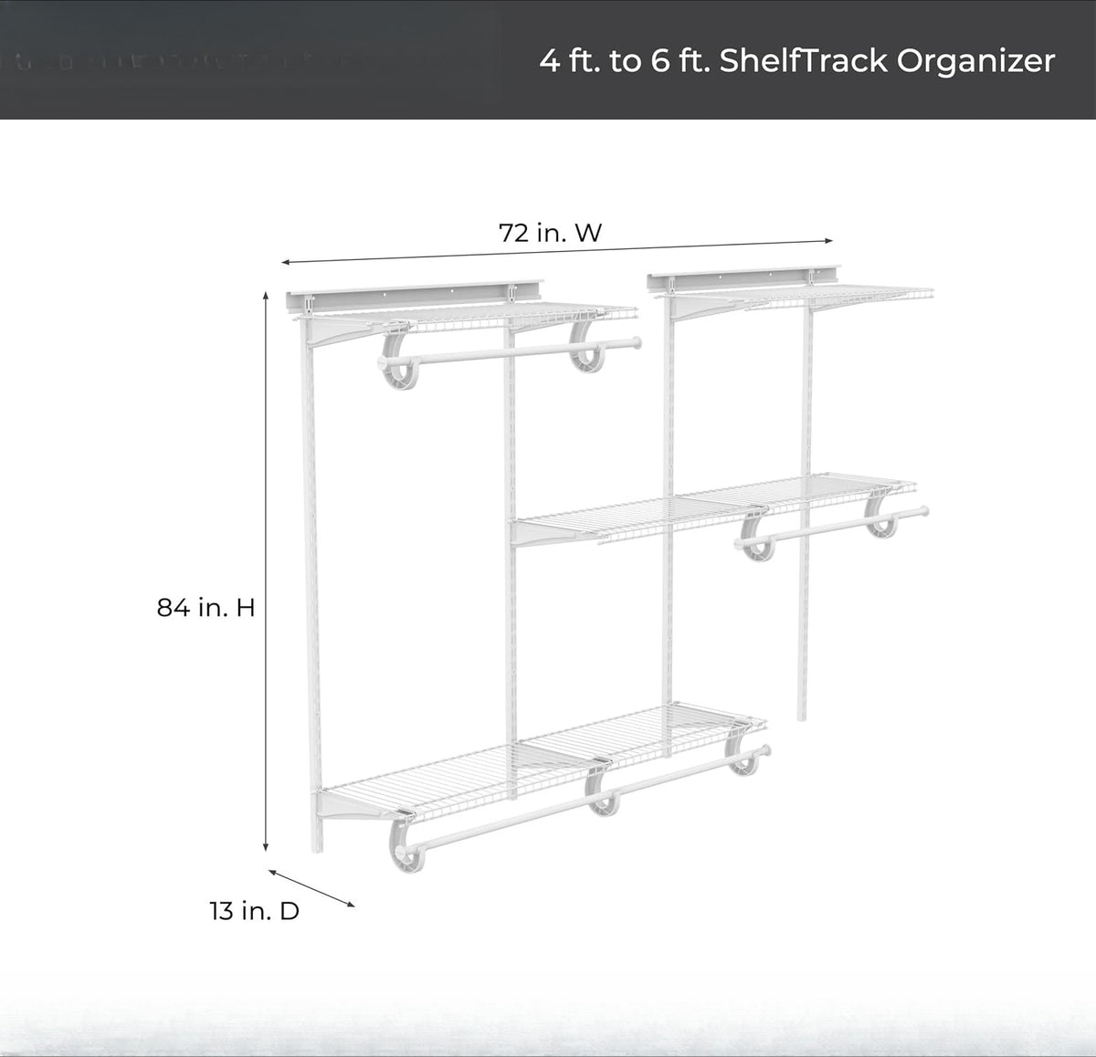 Adjustable Wire Closet Organizer System