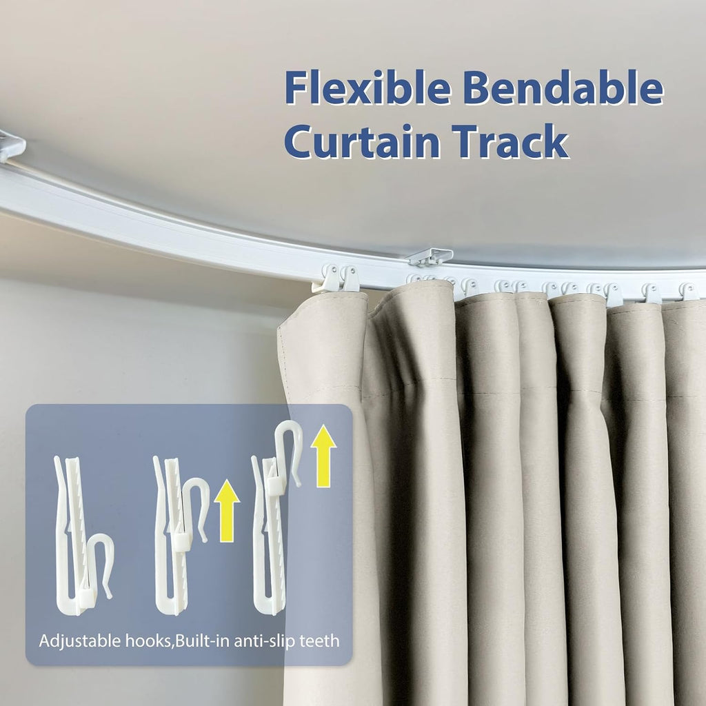 Ceiling Track Blackout Divider Curtain