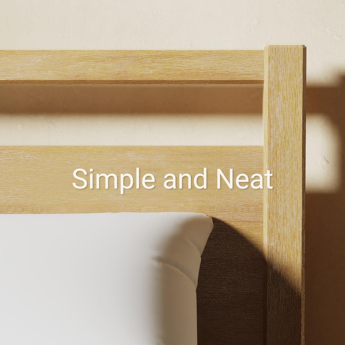 Wood Twin Storage Platform Bed Frame