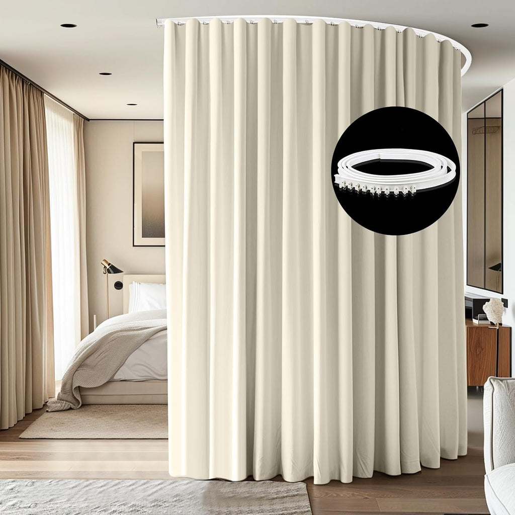 Ceiling Track Blackout Divider Curtain