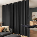 Track Mount Blackout Divider Curtains