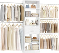 Wood Drawer Walk-in Closet Tower